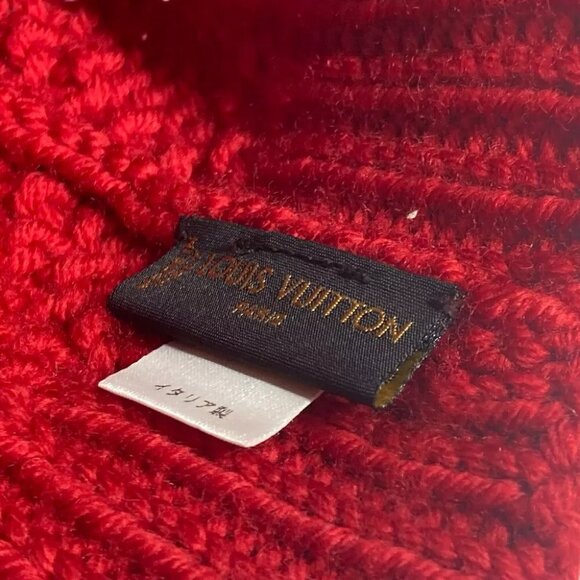 LOUIS VUITTON With can badge Pone Constance beanie hat knit hat knit cap main image 8